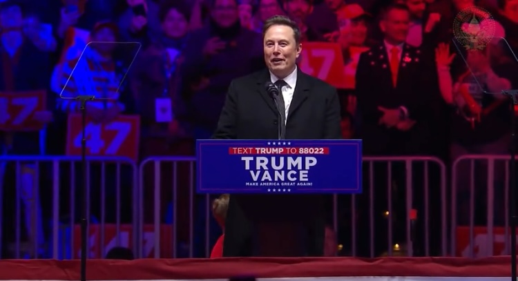 これまでトランプ氏の片腕として動いてきたイーロン・マスク氏もトランプ氏の関税政策には猛反対している（出所：マスク氏公式X）