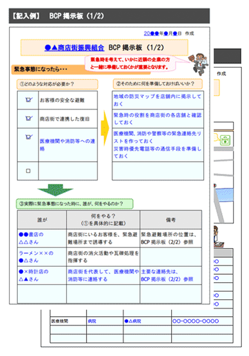 （参考）BCP掲示板